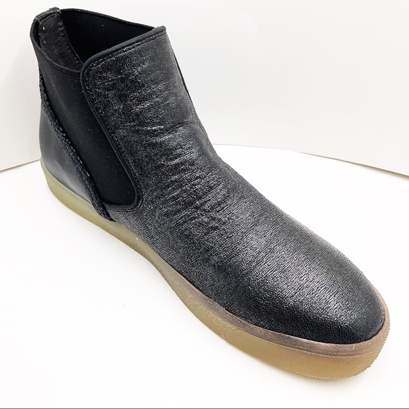 {Sam Edelman} Margot Chelsea Metallic Sneaker Boots - Picture 5 of 16